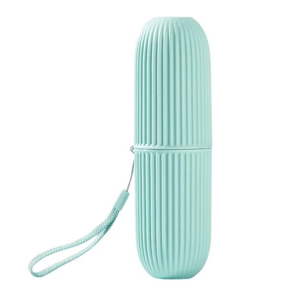 Toothbrush holder for travel, blue color, model R01DAL